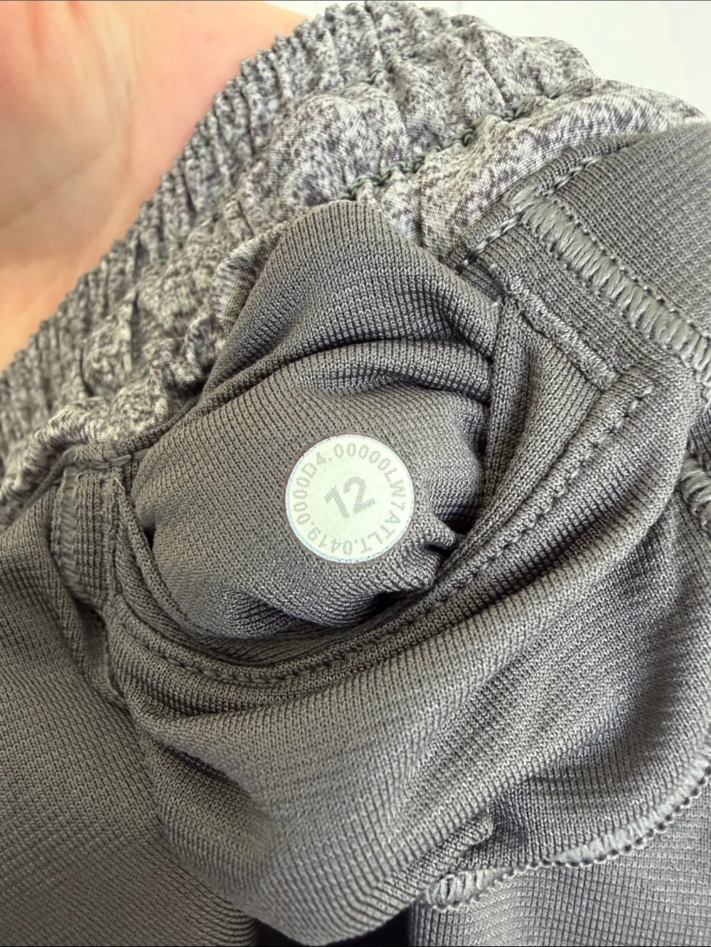 Lululemon Heather Grey Hotty Hot Long Shorts